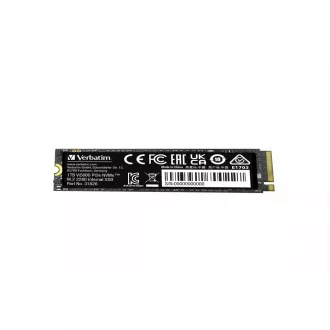VERBATIM SSD Vi5000 Internal PCIe NVMe M.2 SSD 1TB, W 4500/ R 5000 MB/s VERBATIM SSD Vi5000 Internal PCIe NVMe M.2 SSD 1TB, W 4500/ R 5000 MB/s