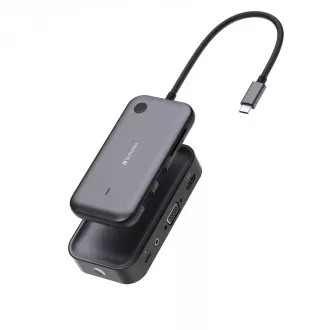 VERBATIM Display Adapter WDA-01 Share My Screen 1080P, USB-C hub VERBATIM Display Adapter WDA-01 Share My Screen 1080P, USB-C hub
