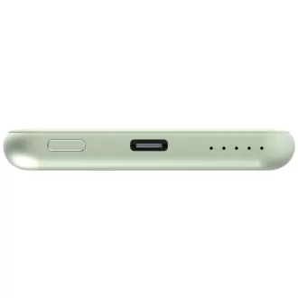 VERBATIM Powerbanka Charge 'n' Go, Magnetická, 5000 mAh, USB-C, Zelená VERBATIM Powerbanka Charge 'n' Go, Magnetická, 5000 mAh, USB-C, Zelená