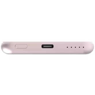 VERBATIM Powerbanka Charge 'n' Go, Magnetická, 5000 mAh, USB-C, Růžová VERBATIM Powerbanka Charge 'n' Go, Magnetická, 5000 mAh, USB-C, Růžová