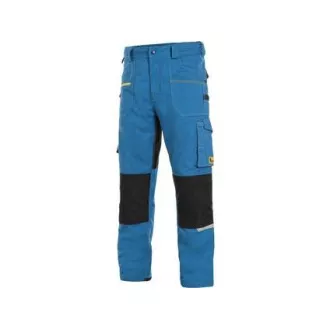 Kalhoty CXS STRETCH, pánské, středně modré-černé, vel. 64
