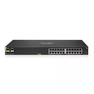 HPE Aruba Networking CX 6000 24G Class4 PoE 4SFP 370W Switch RENEW R8N87A HPE Aruba Networking CX 6000 24G Class4 PoE 4SFP 370W Switch RENEW R8N87A