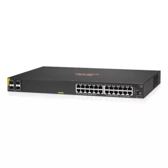 HPE Aruba Networking CX 6000 24G Class4 PoE 4SFP 370W Switch RENEW R8N87A HPE Aruba Networking CX 6000 24G Class4 PoE 4SFP 370W Switch RENEW R8N87A
