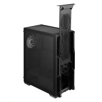 ADATA XPG case STARKER AIR Mid-Tower, bez zdroje, 1x 120mm + 1x 120mm ARGB, Černá