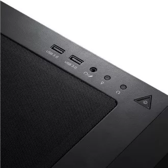 ADATA XPG case STARKER AIR Mid-Tower, bez zdroje, 1x 120mm + 1x 120mm ARGB, Černá