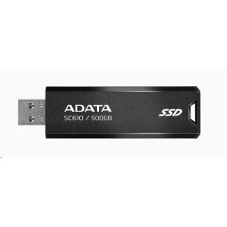 ADATA Externí SSD 2TB SC610, USB-A 3.2, černá ADATA Externí SSD 2TB SC610, USB-A 3.2, černá