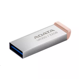 ADATA Flash Disk 64GB UR350, USB 3.2 Dash Drive, kov hnědá ADATA Flash Disk 64GB UR350, USB 3.2 Dash Drive, kov hnědá
