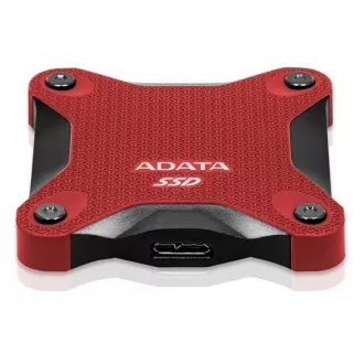 ADATA Externí SSD 1TB SD620, USB Micro-B, USB 3.2 Gen 2, R:520/W:460MB/s, červená ADATA Externí SSD 1TB SD620, USB Micro-B, USB 3.2 Gen 2, R:520/W:460MB/s, červená