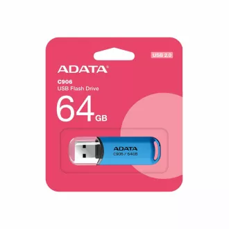 ADATA Flash Disk 64GB C906, USB 2.0, modrá ADATA Flash Disk 64GB C906, USB 2.0, modrá