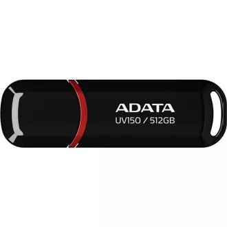 ADATA Flash Disk 512GB UV150, USB 3.2, černá ADATA Flash Disk 512GB UV150, USB 3.2, černá