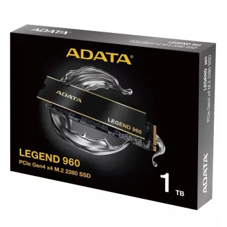 ADATA SSD 1TB LEGEND 960, PCIe Gen4 x4, M.2 2280, (R:7400/ W:6000MB/s) ADATA SSD 1TB LEGEND 960, PCIe Gen4 x4, M.2 2280, (R:7400/ W:6000MB/s)