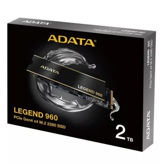 ADATA SSD 2TB LEGEND 960, PCIe Gen4 x4, M.2 2280, (R:7400/ W:6800MB/s) ADATA SSD 2TB LEGEND 960, PCIe Gen4 x4, M.2 2280, (R:7400/ W:6800MB/s)