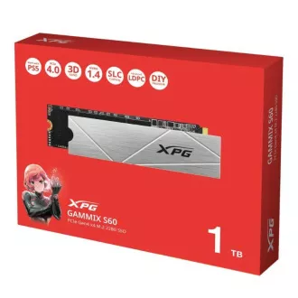 ADATA SSD 1TB XPG GAMMIX S60, PCIe Gen4x4, M.2 2280, (R:5000/ W:3200MB/s) ADATA SSD 1TB XPG GAMMIX S60, PCIe Gen4x4, M.2 2280, (R:5000/ W:3200MB/s)
