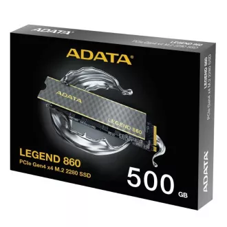 ADATA SSD 500GB LEGEND 860, PCIe Gen4x4, M.2 2280, (R:5000/ W:3000MB/s) ADATA SSD 500GB LEGEND 860, PCIe Gen4x4, M.2 2280, (R:5000/ W:3000MB/s)