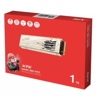 ADATA SSD 1TB XPG MARS 980 PRO, PCIe Gen5x4, M.2 2280, (R:14000/ W:10000MB/s)