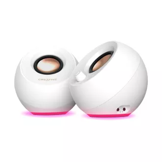 Creative repro Pebble Pro - mobilní reproduktor - bílý Creative repro Pebble Pro - mobilní reproduktor - bílý