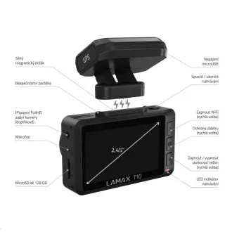 LAMAX T10 4K GPS (s hlášením radarů) LAMAX T10 4K GPS (s hlášením radarů)
