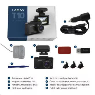 LAMAX T10 4K GPS (s hlášením radarů) LAMAX T10 4K GPS (s hlášením radarů)