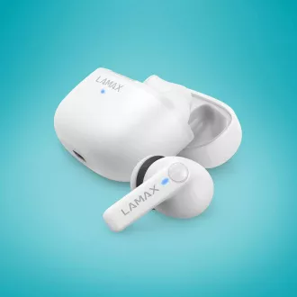 LAMAX Clips1 Play - špuntová sluchátka - bílé LAMAX Clips1 Play - špuntová sluchátka - bílé