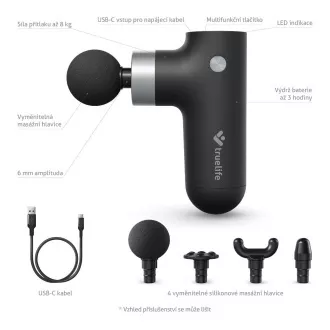 TrueLife RelaxGun G3 - masážní pistole TrueLife RelaxGun G3 - masážní pistole