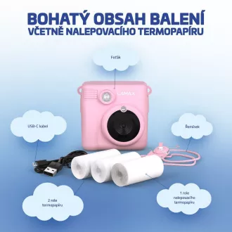 LAMAX InstaKid1 Pink LAMAX InstaKid1 Pink