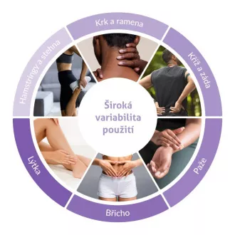 TrueLife RelaxBack B3 Charge - masážní polštář s dobíjecí baterií TrueLife RelaxBack B3 Charge - masážní polštář s dobíjecí baterií
