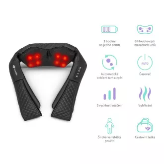TrueLife RelaxBack B6 Charge - masážní límec s dobíjecí baterií TrueLife RelaxBack B6 Charge - masážní límec s dobíjecí baterií