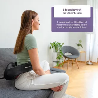 TrueLife RelaxBack B6 Charge - masážní límec s dobíjecí baterií TrueLife RelaxBack B6 Charge - masážní límec s dobíjecí baterií
