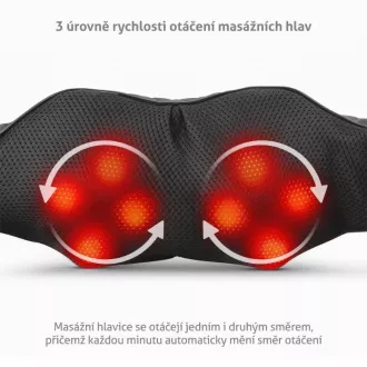 TrueLife RelaxBack B6 Charge - masážní límec s dobíjecí baterií TrueLife RelaxBack B6 Charge - masážní límec s dobíjecí baterií