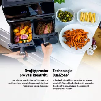 Lauben DualZone® Air Fryer 8000BC Lauben DualZone® Air Fryer 8000BC