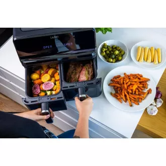Lauben DualZone® Air Fryer 8000BC Lauben DualZone® Air Fryer 8000BC