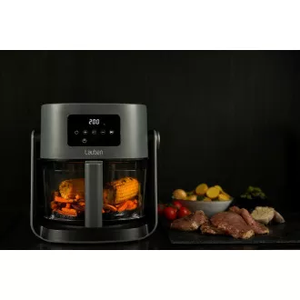 Lauben Glass&Grill Air Fryer 3in1 5500BG - horkovzdušná fritéza Lauben Glass&Grill Air Fryer 3in1 5500BG - horkovzdušná fritéza