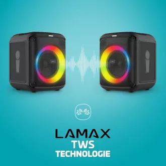 LAMAX PartyKing1 Play - přenosný reproduktor LAMAX PartyKing1 Play - přenosný reproduktor