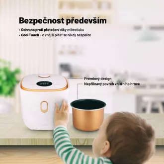 Lauben Multifunction Rice Cooker 1200WR Rose Gold Edition - rýžovar Lauben Multifunction Rice Cooker 1200WR Rose Gold Edition - rýžovar