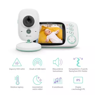 TrueLife NannyCam H32 Pro - digitální video chůvička