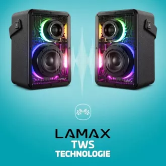 LAMAX CyberWave1 - přenosný reproduktor LAMAX CyberWave1 - přenosný reproduktor
