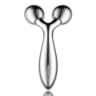 TOUCHBEAUTY 1613AS Masážní váleček na obličej stříbrný