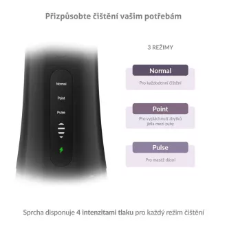 TrueLife AquaFloss Compact L100 Black - ústní sprcha TrueLife AquaFloss Compact L100 Black - ústní sprcha
