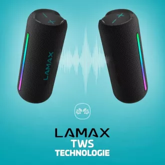 LAMAX LightNote1 - přenosný reproduktor LAMAX LightNote1 - přenosný reproduktor