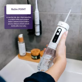 TrueLife AquaFloss Mini M50 - ústní sprcha - bílá TrueLife AquaFloss Mini M50 - ústní sprcha - bílá