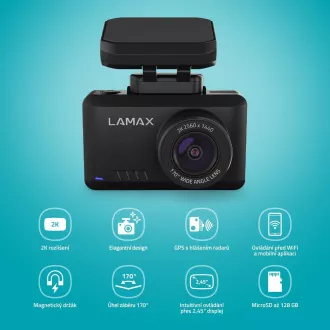LAMAX T8 - kamera do auta LAMAX T8 - kamera do auta