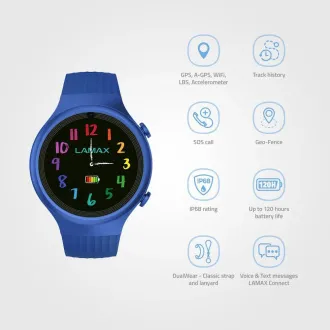 LAMAX WatchY4 Sport Blue LAMAX WatchY4 Sport Blue