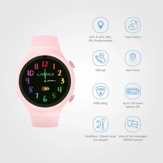LAMAX WatchY4 Sport Pink LAMAX WatchY4 Sport Pink