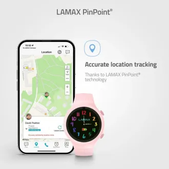 LAMAX WatchY4 Sport Pink LAMAX WatchY4 Sport Pink