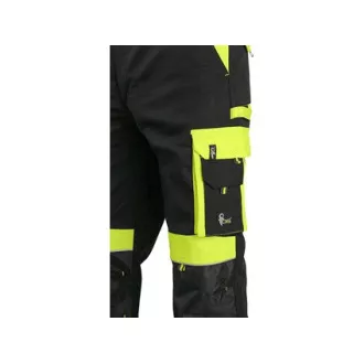 Zahradníky CXS SIRIUS BRIGHTON, 170-176cm, černo-žlutá, vel. 56 Zahradníky CXS SIRIUS BRIGHTON, 170-176cm, černo-žlutá, vel. 56