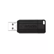 VERBATIM Flash Disk 64GB USB 2.0 Store 'n' Go PinStripe, černá