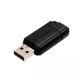 VERBATIM Flash Disk 64GB USB 2.0 Store 'n' Go PinStripe, černá