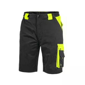 Kraťasy CXS SIRIUS BRIGHTON, pánské, černo-žluté, vel. 54 Kraťasy CXS SIRIUS BRIGHTON, pánské, černo-žluté, vel. 54
