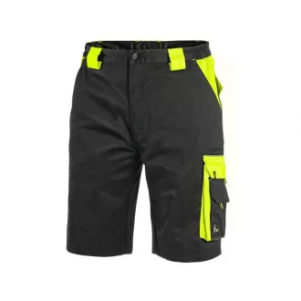 Kraťasy CXS SIRIUS BRIGHTON, pánské, černo-žluté, vel. 58 Kraťasy CXS SIRIUS BRIGHTON, pánské, černo-žluté, vel. 58