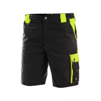 Kraťasy CXS SIRIUS BRIGHTON, pánské, černo-žluté, vel. 60 Kraťasy CXS SIRIUS BRIGHTON, pánské, černo-žluté, vel. 60